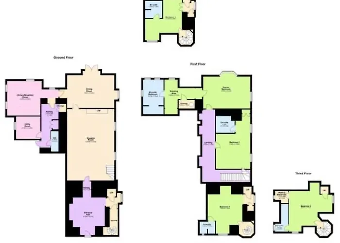 Moyvannan Castle On 7 Acres Feriehus *